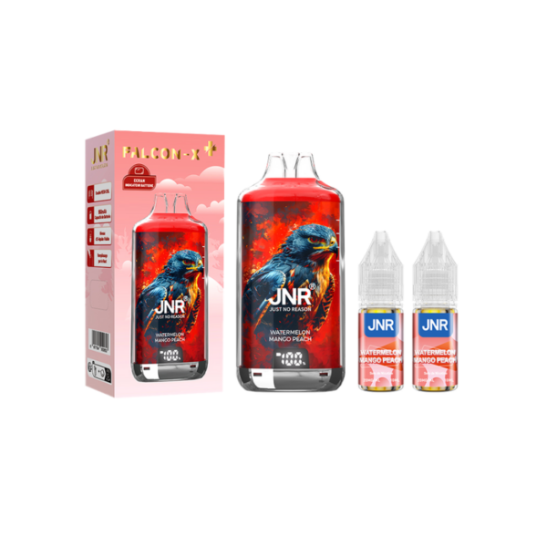 Kit Falcon X 28000 10ml (2x10ml 20mg) JNR – Watermelon Mango Peach